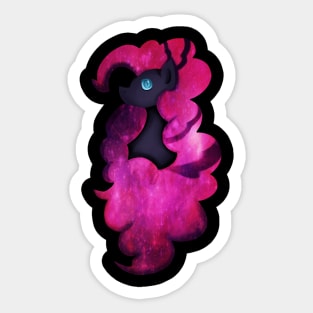 nightmare Ponies Mane 6 - Pinkie pie Sticker